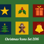 BitFriends Christmas Icon Set 2016